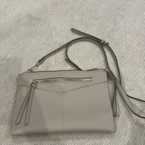 Nanette Lepore cross body bag. Light taupe